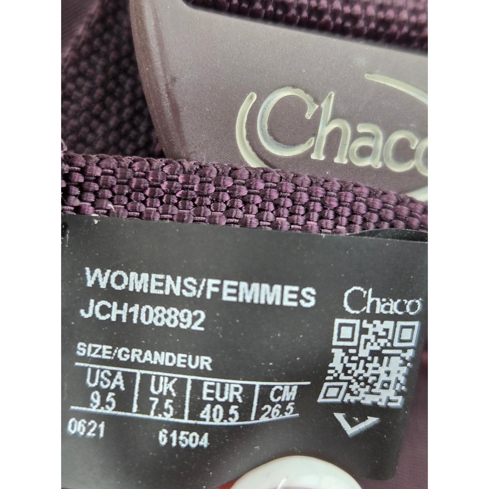 Chaco Ramble Puff Plum Purple Quilted Nylon Slip On Booties Womens 9.5 Comfort - Picture 9 of 9